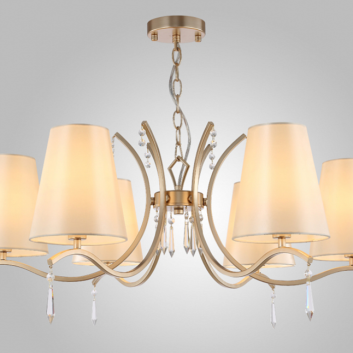 Люстра Crystal Lux RENATA SP6 GOLD