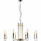 Люстра Crystal Lux AURELIO SP8 GOLD+CHROME/TRANSPARENT